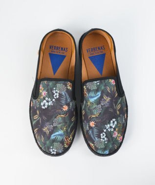 BONTRE 【VERBENAS/ベルベナス】キャンバスパイピングスリッポンスニーカー/TROY-WS フラワー