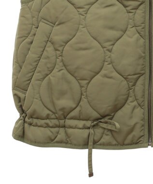 CRAFT STANDARD BOUTIQUE ボアキルティングベスト Khaki