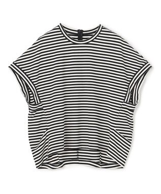 UNFILO 【一部店舗限定カラー】BEAUTY FORM-T コクーンTシャツ ボーダー