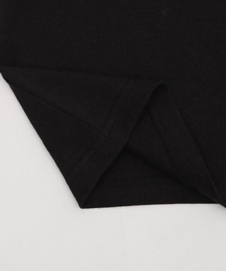 WEGO 2ラインリボングラフィックショートT ブラック