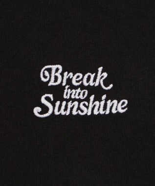 WEGO 2ラインリボングラフィックショートT ブラック