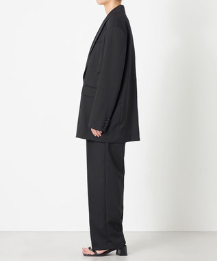 NAVE 【Nave・セットアップ可】ウールポリエステルツイルジャケット ブラック系