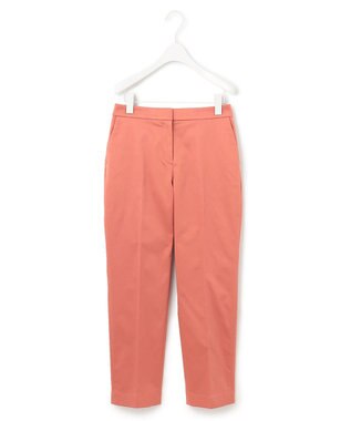 ICB 【洗える】T/Cストレッチサテン スティックパンツ サーモン系