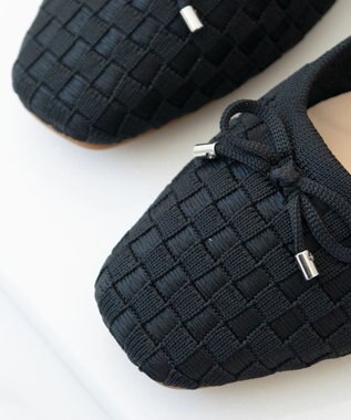 Bridget Birkin 【Bridget Birkin】ニットバレエシューズ ブラック