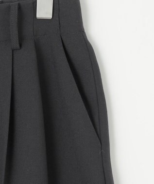 #Newans 2タックセンタープレスパンツ ブラック