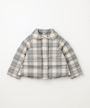 組曲 KIDS 【110-140㎝】 ショートダウン チェック系5