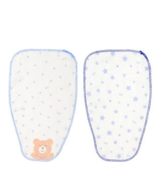 MIKI HOUSE HOT BISCUITS 汗とりパッドセット（２枚組） ブルー