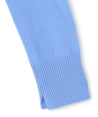 BEIGE， RIGNY / タートルネックニット Sax×Taupe Line