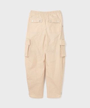 GRACE CONTINENTAL ナイロンジップカーゴパンツ ベージュ