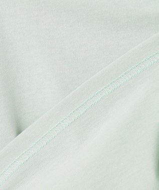 ANY KIDS 【洗濯機可能】ドロスト 裾リボンTシャツ ミント