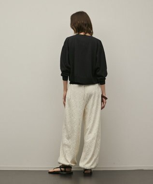 GRACE CONTINENTAL スリーブスリットニットカーディガン ブラック