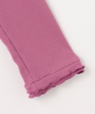 ANY KIDS 花柄ドッキングワンピース ピンク