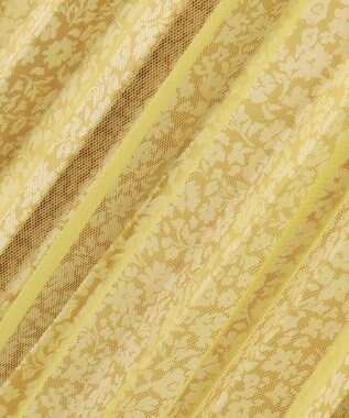 ANY SIS 【洗える】チュールレイヤードプリーツ スカート マスタード