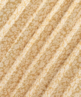 ANY SIS 【洗える】チュールレイヤードプリーツ スカート マスタード