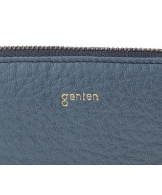 genten タスカ ポーチ レトロブルー