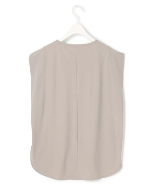 ICB 【接触冷感・UVカット・速乾・洗える】マットスキューバ  ノースリーブプルオーバー オリーブ系