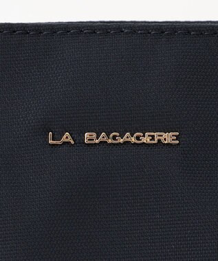 LA BAGAGERIE ポリエステルキャンバス　A4トート ネイビー