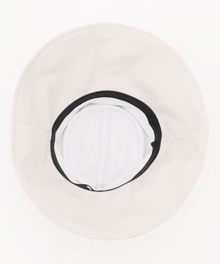 自由区 【撥水・洗える】ワイドブリム ハット ベージュ系