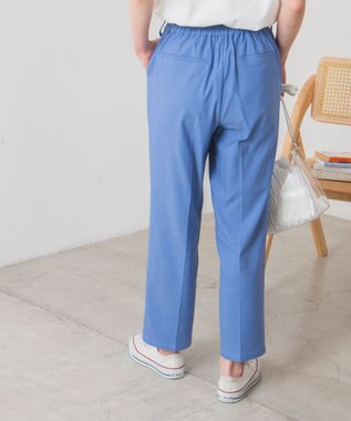 WEGO テーパードスラックスパンツ ブルー