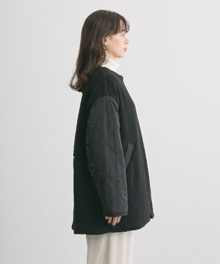 AMERICAN HOLIC 軽ポカ２ＷＡＹリバーシブルキルトアウター Black