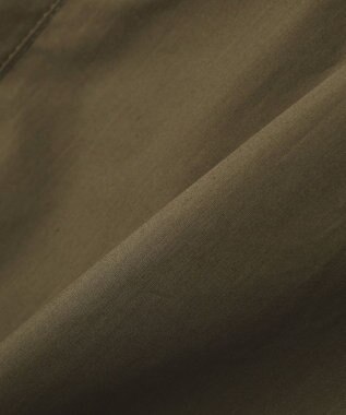 YECCA VECCA ボリュームギャザーデザインZIPブルゾン Khaki