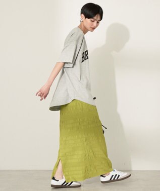 AMERICAN HOLIC シャーリングタイトスカート Pistachio