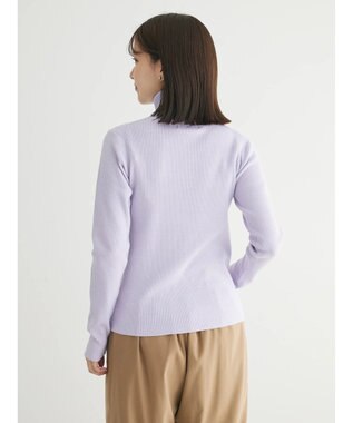 Green Parks もちやわ　タートルプルオーバー Lavender