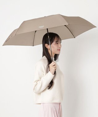 MOONBAT MACKINTOSH PHILOSOPHY(マッキントッシュ フィロソフィー) Birbrella AUTO-JUMP 無地 バーブレラ 自動開閉 雨傘 折りたたみ傘 キャメル