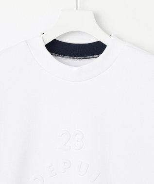 23区GOLF 【MEN】オックスダンボール  プルオーバー ホワイト系