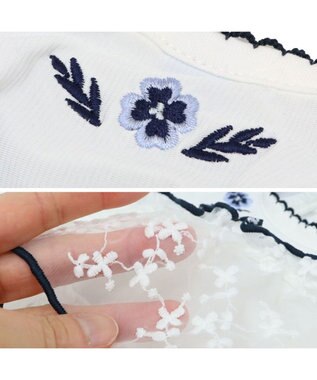 PET PARADISE ペットパラダイス 接触冷感 刺繍ワンピース 小型犬 ホワイト×ブラック