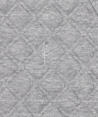 組曲 KIDS 【150-160㎝】ダイヤキルト ワンピース グレー系