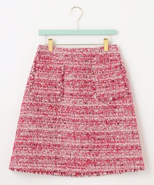 TOCCA CAMELOT TWEED スカート オールドローズ系