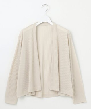 自由区 S 【アンサンブル対応・洗える】ハンディ カーディガン ショート丈 ベージュ