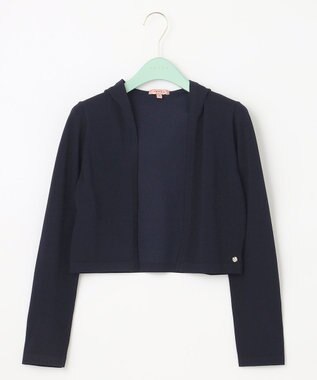 TOCCA 【洗える！】LADY BIRD フーディーボレロ ネイビー系