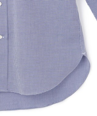 J.PRESS MEN 【PREMIUM PLEATS / 形態安定】PANAMAミニチェックシャツ/ B.D. ネイビー系3