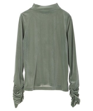 Green Parks ・ＳＵＧＡＲ　ＳＰＯＯＮ　シアーベロアハイネック Green