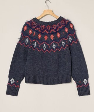 ONWARD Reuse Park 【field/dream】ニット秋冬 ネイビー