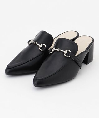  ポインテッドローファーミュール