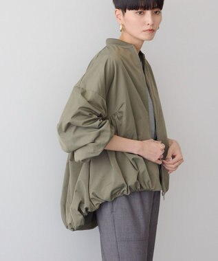 AMERICAN HOLIC ボリュームスリーブギャザーブルゾン Khaki