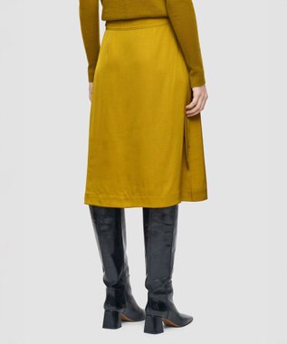 JOSEPH ライトクレープ　スカート Amber