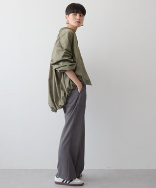 AMERICAN HOLIC ボリュームスリーブギャザーブルゾン Khaki