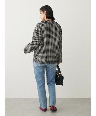 Green Parks ・ＥＬＥＮＣＡＲＥ　ＤＵＥ　ツィードノーカラージャケット Black