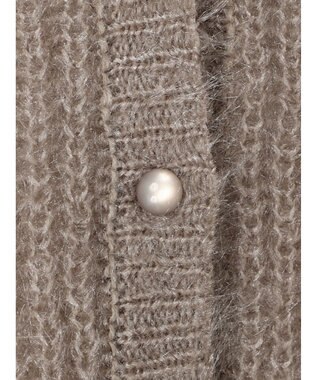 earth music&ecology ねこ毛ライク２ｗａｙボレロ Mocha