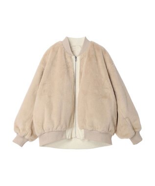 earth music&ecology リバーシブルＭＡー１ Ivory