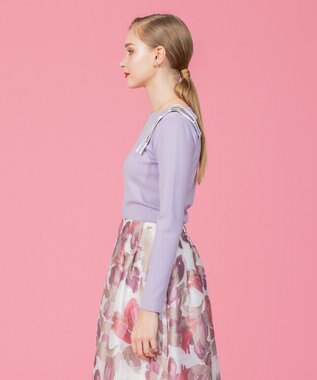 TOCCA 【洗える！】ETERNAL KNIT プルオーバー ラベンダー系