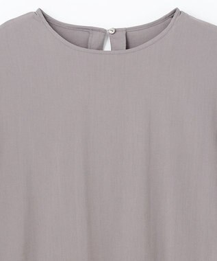 ANY 【洗濯機可能/接触冷感/UVケア】清涼リラックスブラウス グレー