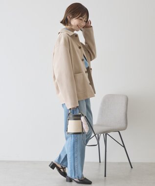 AMERICAN HOLIC スエードライクジャケット Beige