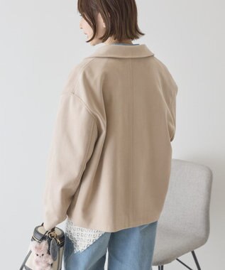 AMERICAN HOLIC スエードライクジャケット Beige