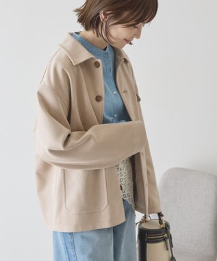 AMERICAN HOLIC スエードライクジャケット Beige