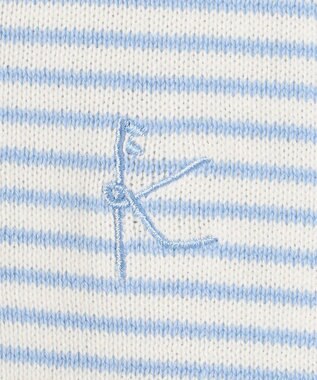 組曲 KIDS 【150-160㎝】ハーモニー ボーダートップス サックスブルー